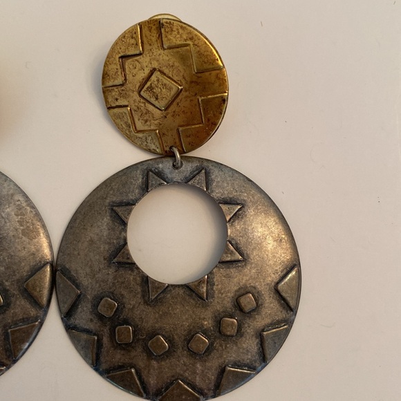 Vintage Southwestern Drop Earrings. Beautiful Condition! - Picture 4 of 9